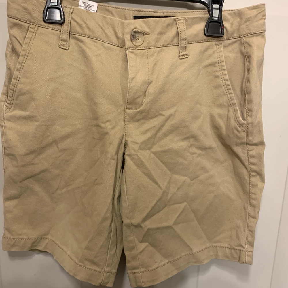 Aeropostale KHAKI Uniform Shorts Sz 2